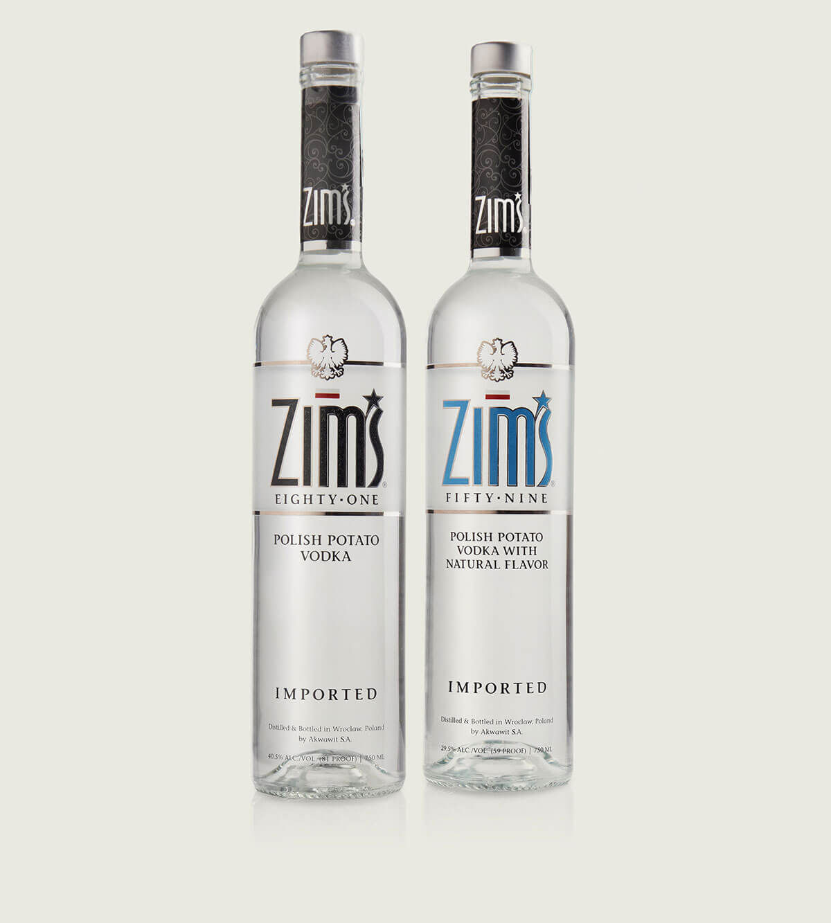 ZIM'S Vodkas